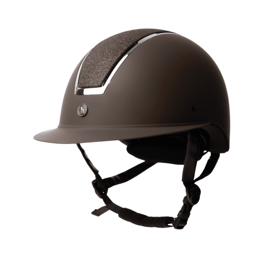 Casco de equitación con purpurina metálica Monarch II