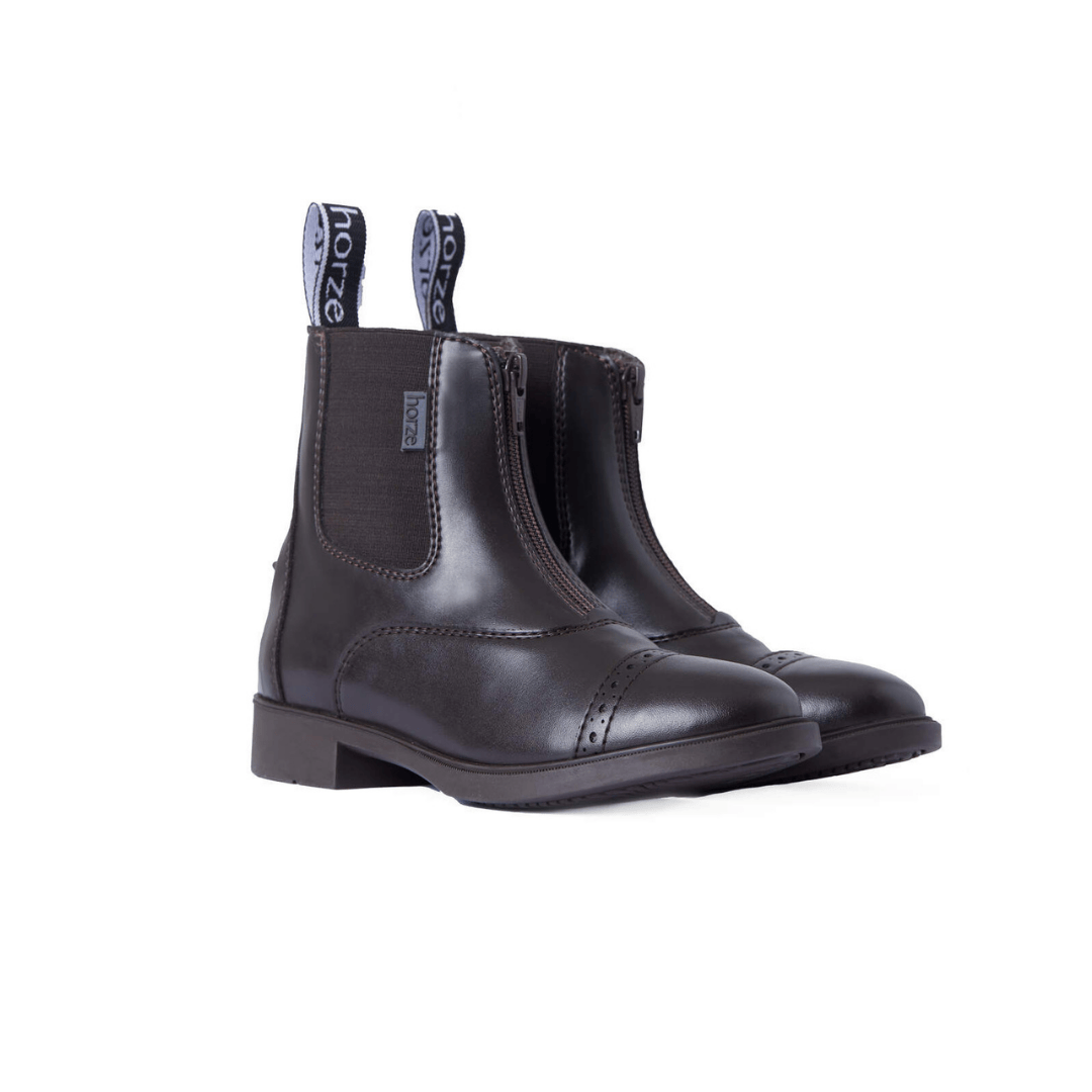 Sandoval Equestrian, Botines de equitación clásicos
Botines con cremallera delantera
Botines de cuero sintético para montar
Botines cómodos para establo
Botines de equitación para niños
Botines ecuestres para niños principiantes
Calzado ecuestre infantil resistente
Botines de cuero PU para equitación
Botines económicos para montar a caballo
Calzado ecuestre de estilo clásico