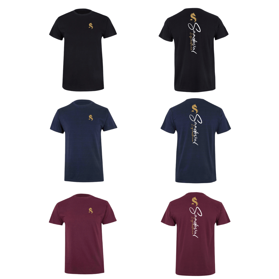 Camiseta manga corta "Elegante" niña/o - Sandoval Equestrian
