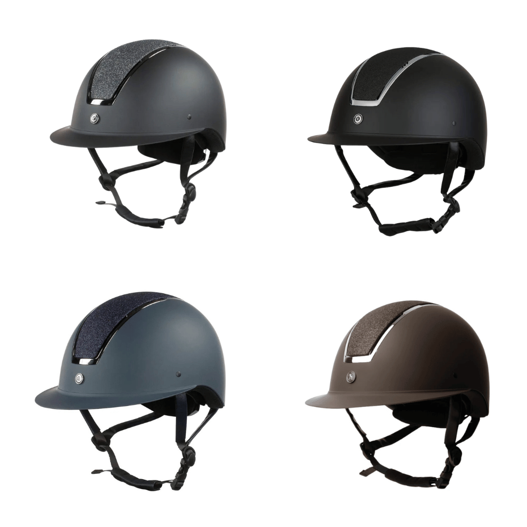 Horze, Sandoval Equestrian, Casco de equitación con purpurina metálica Monarch II