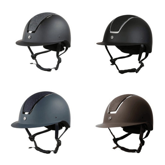 Horze, Sandoval Equestrian, Casco de equitación con purpurina metálica Monarch II