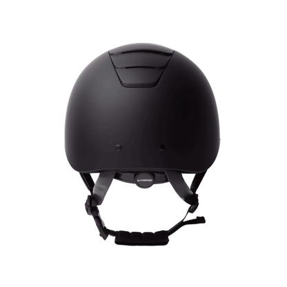 Casco de Equitación Majoris black/silver, B vertigo black silver, Sandoval Equestrian, negro, casco, helmet, riding, riding a horse, security