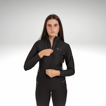 Pack Leggings + Base Layer Black Gold
