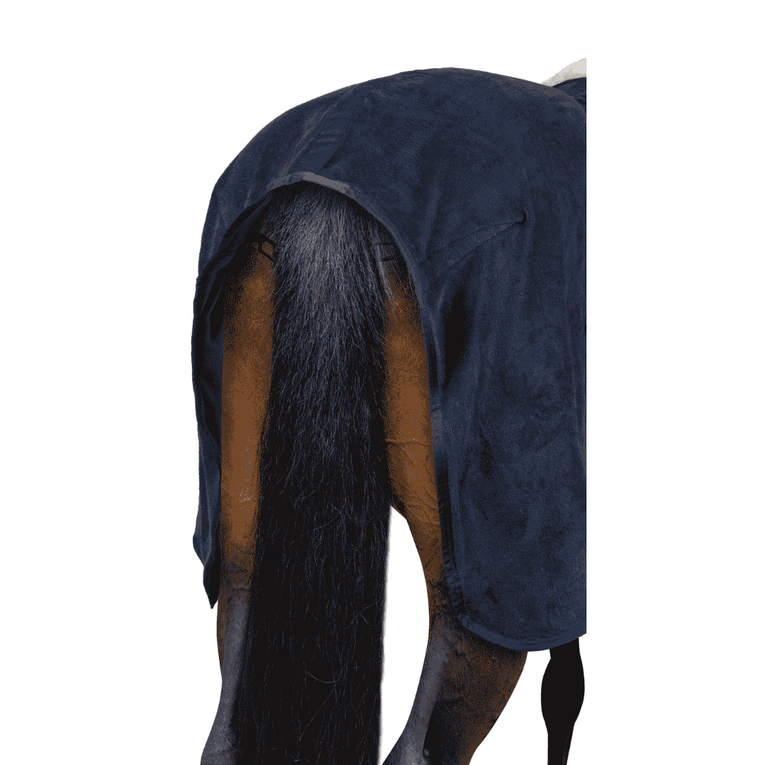 Manta Polar con Cuello de Piel Lincoln,_SandovalEquestrian