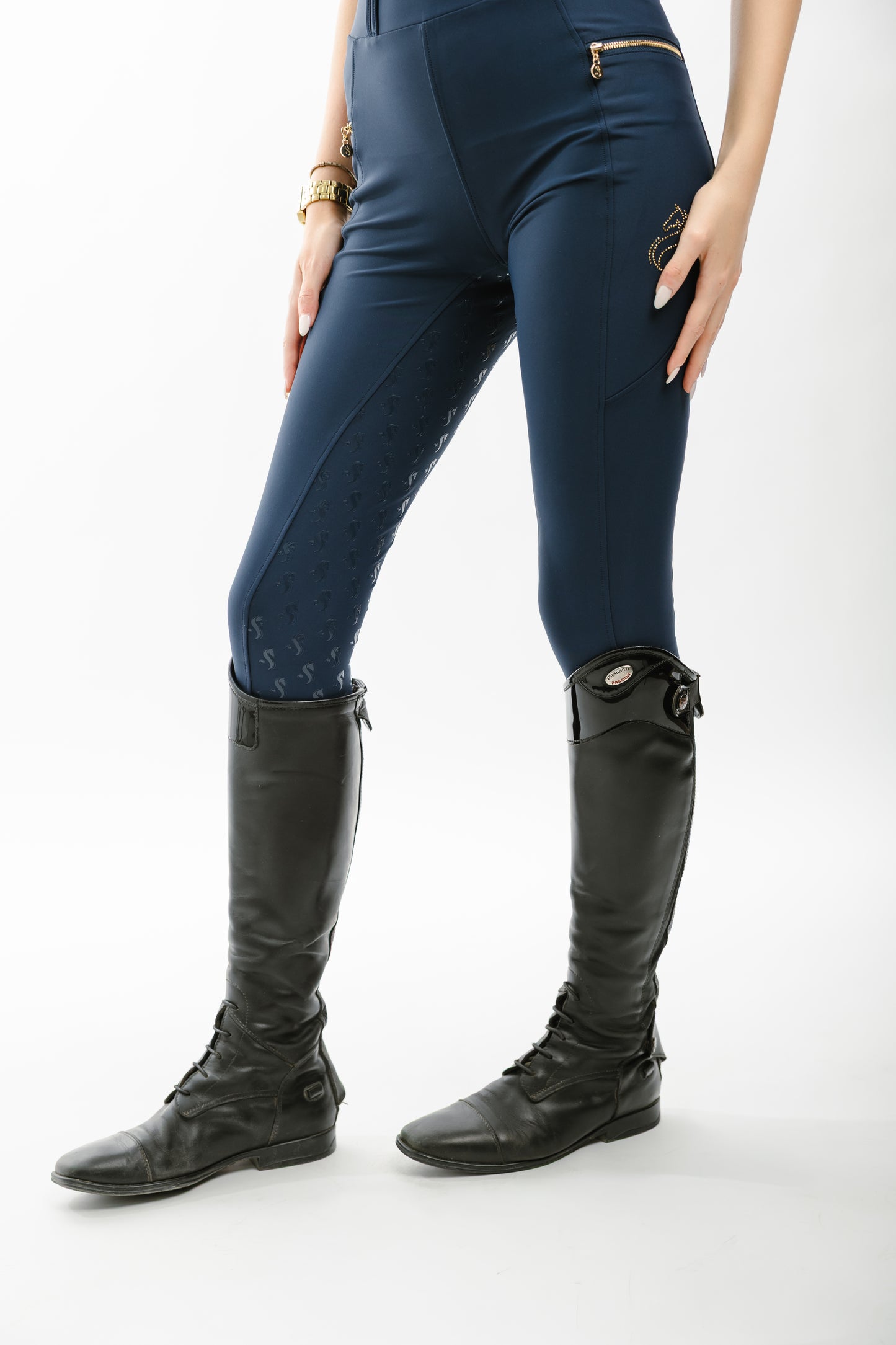 Leggings Navy Crystal